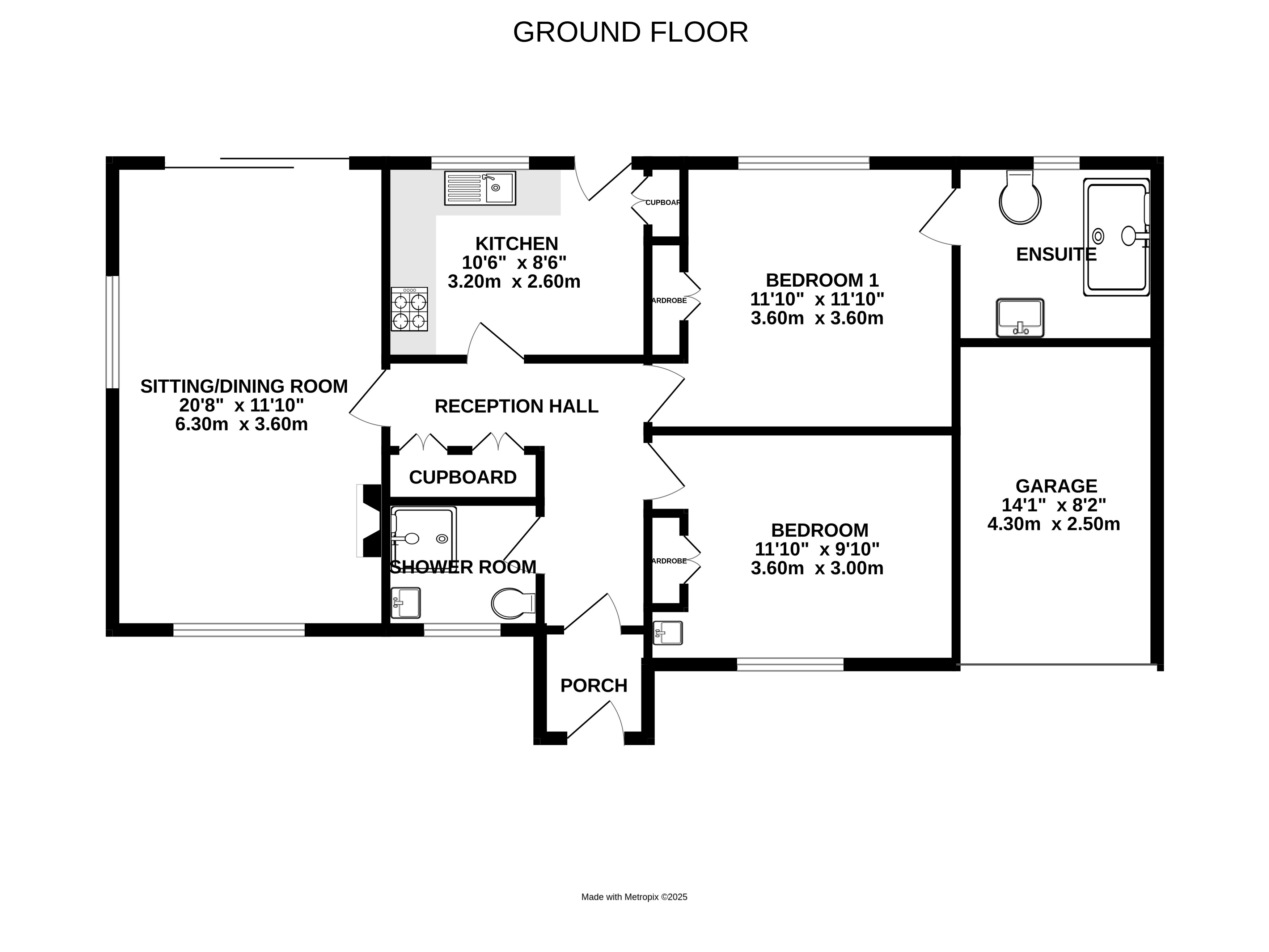 8, Orchard Close, Shaldon floorplan