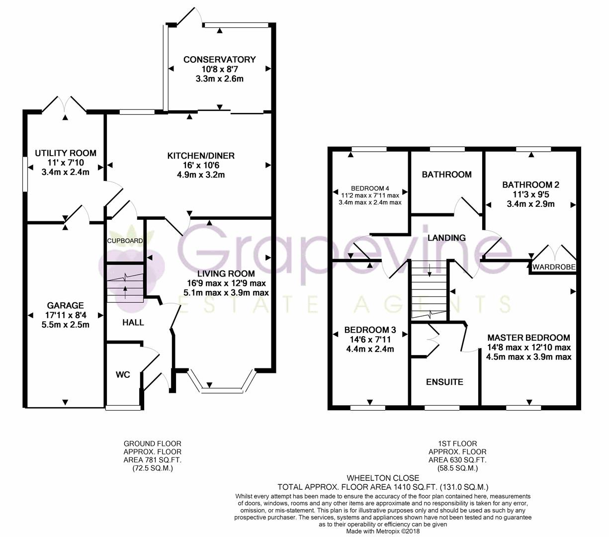 4 Bedrooms Detached house for sale in Wheelton Close, Earley, Reading RG6