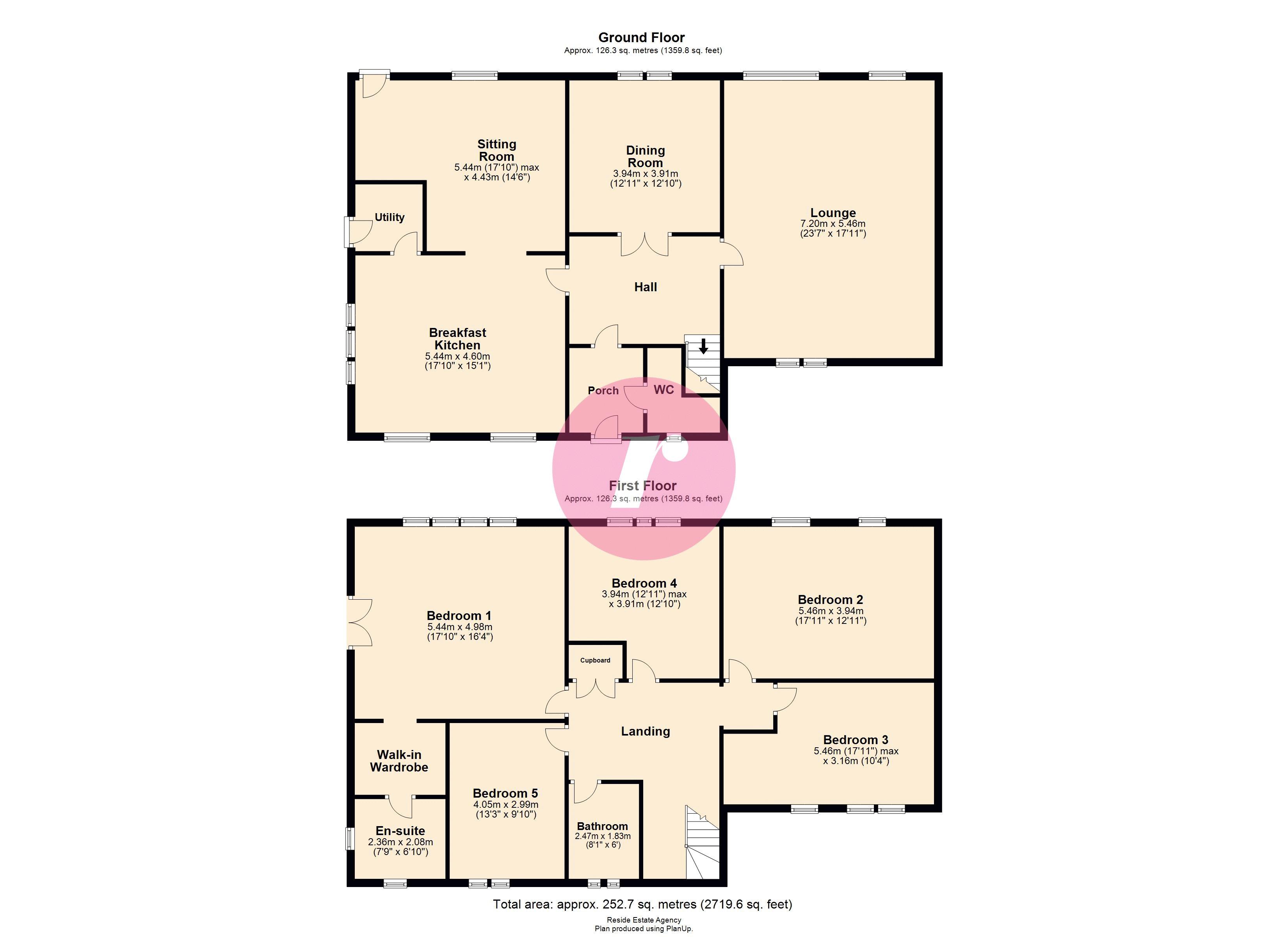 Stoney Heys Barn, Road Lane, Rochdale floorplan