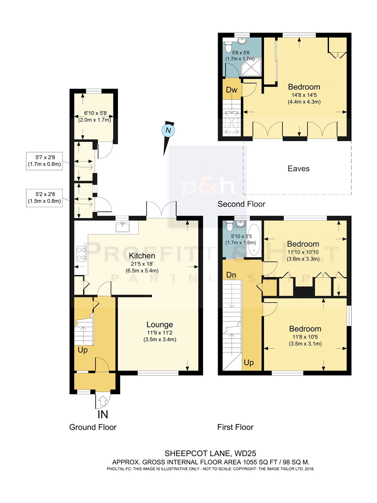 3 Bedrooms End terrace house for sale in Sheepcot Lane, Leavesden, Watford WD25