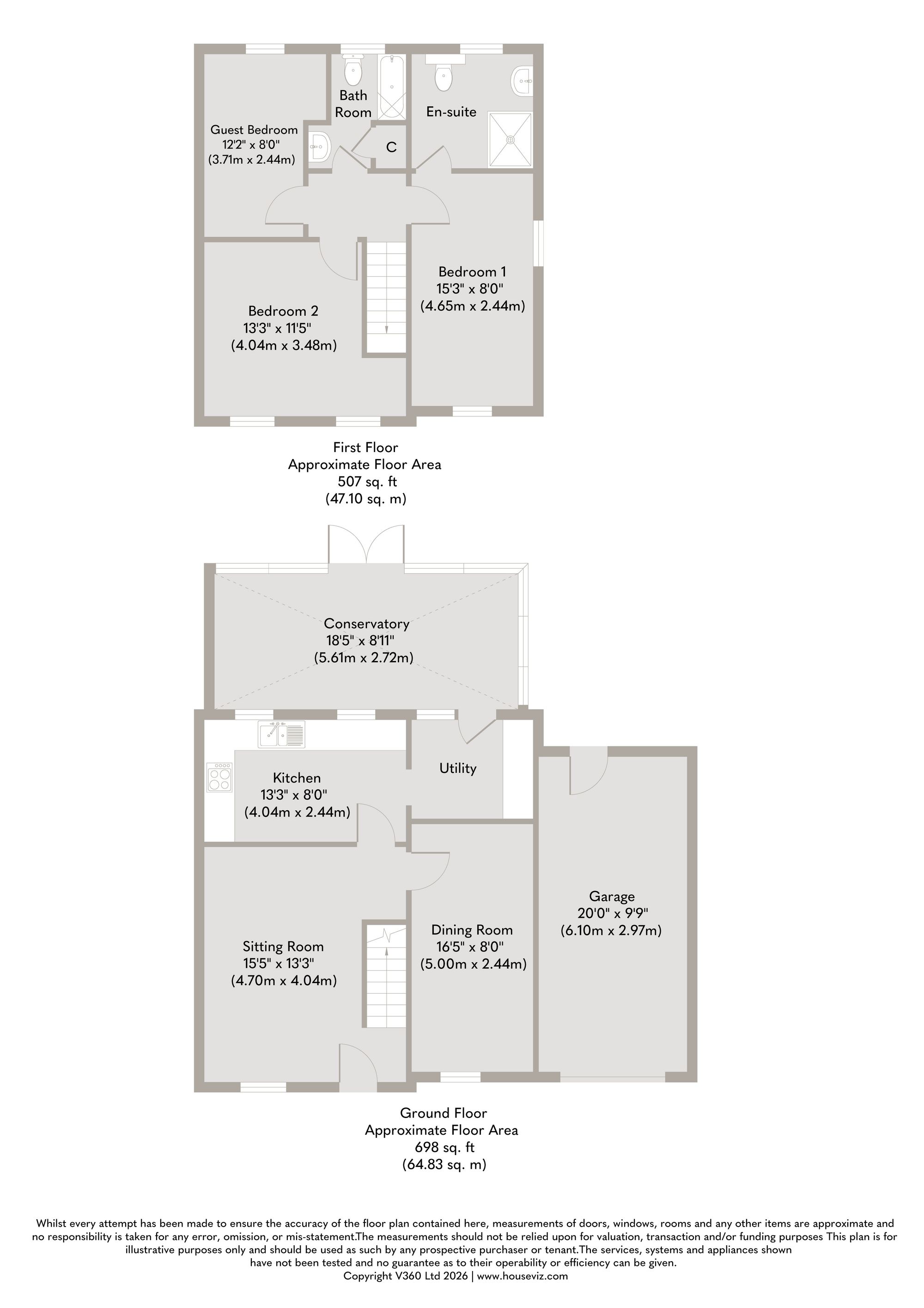 1 Glosthorpe Manor, King's Lynn floorplan