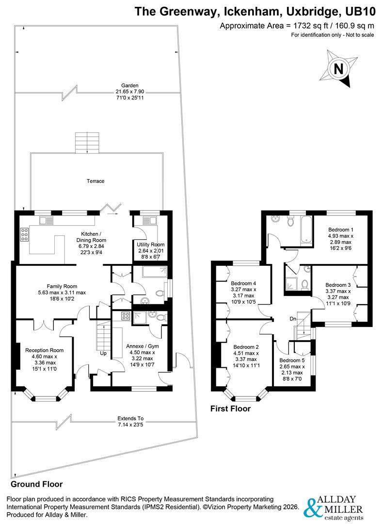20, The Greenway, Ickenham Uxbridge floorplan