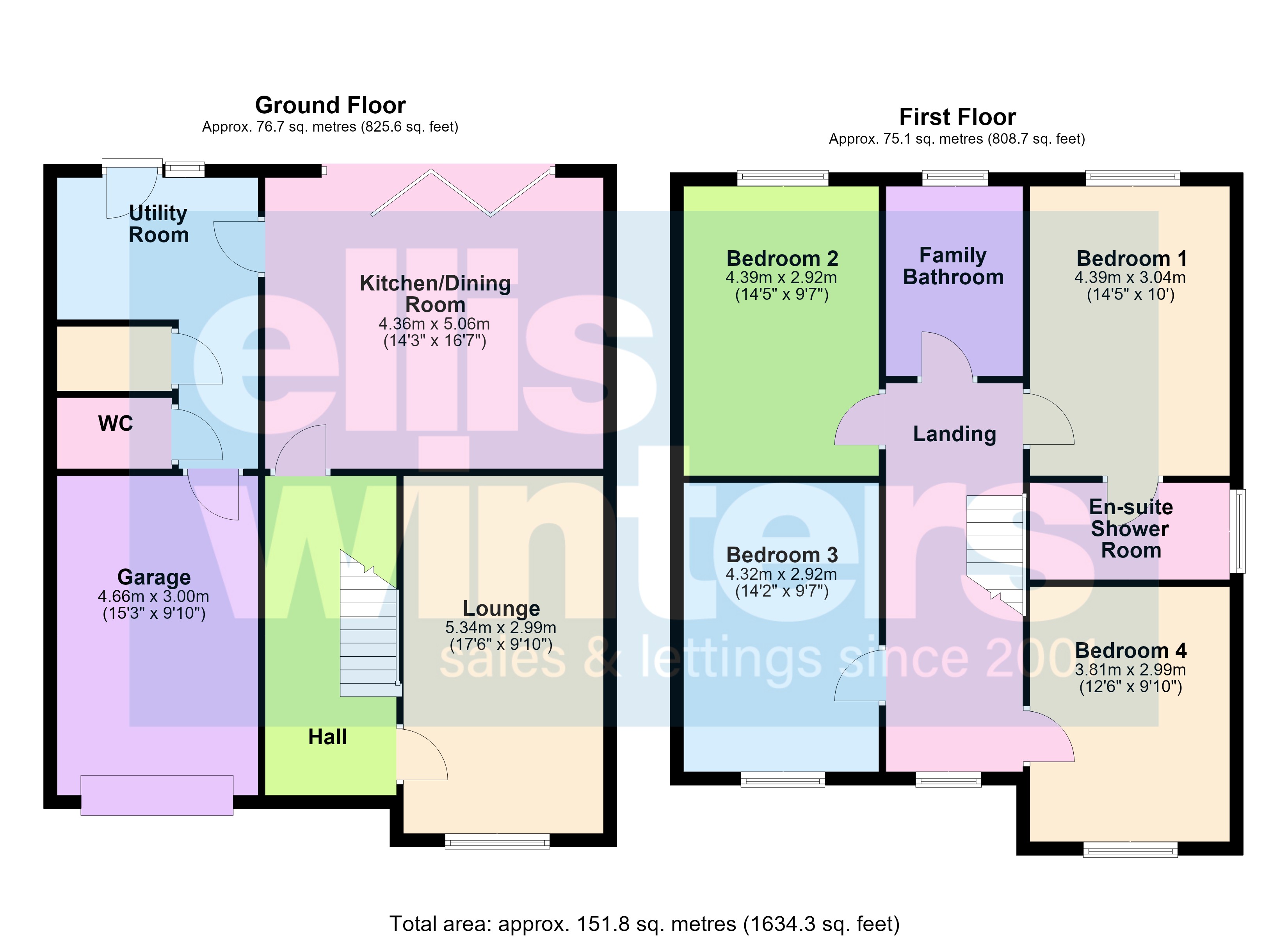 1, Olive Close, March floorplan