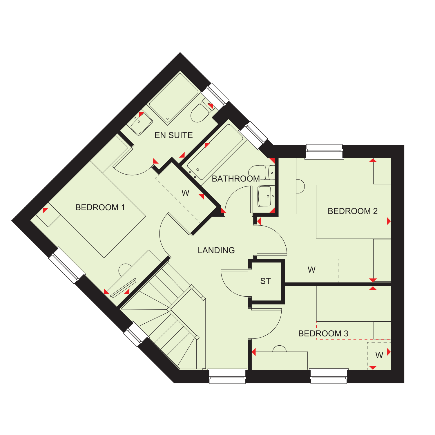 H8174116, Phoenix Way, Fernwood, Newark floorplan