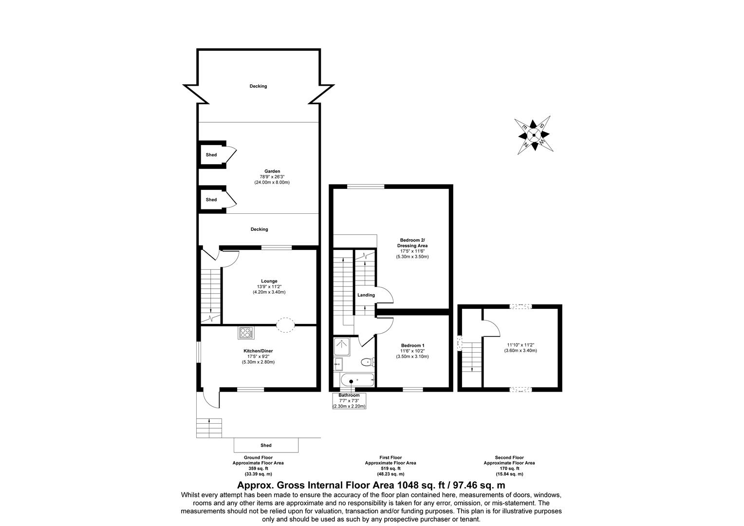 8, Livingshayes Road, Exeter floorplan
