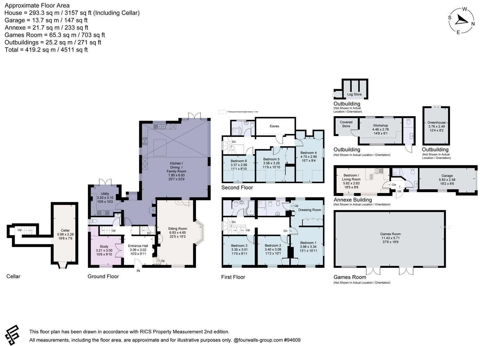 Crantock,, Wessons Hill, Berkshire floorplan