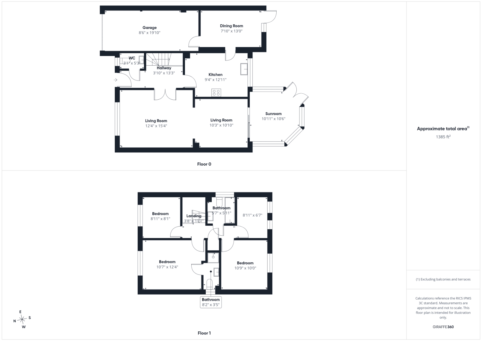 4, Melksham Close, Reading floorplan