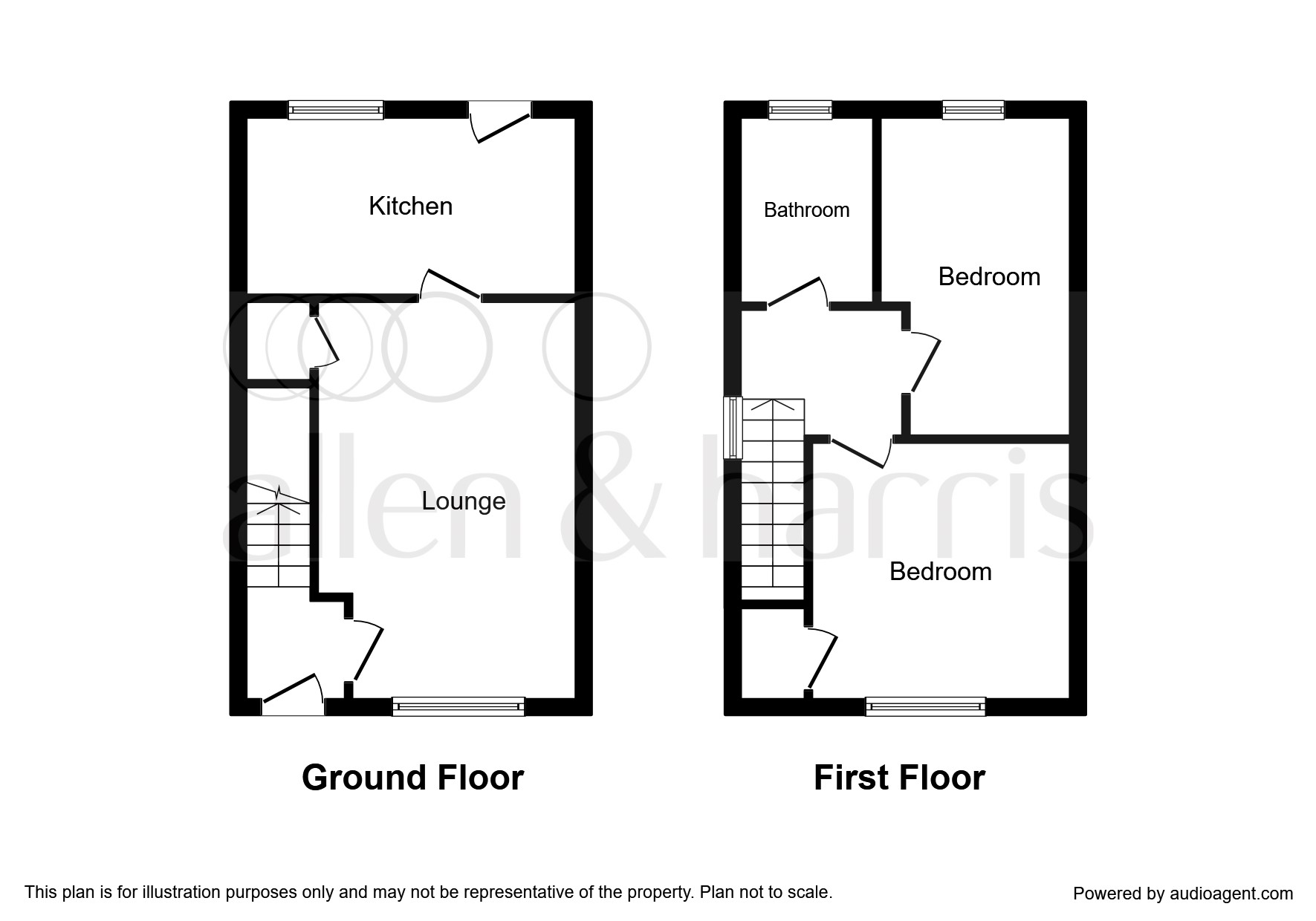 2 Bedrooms Semi-detached house for sale in Darnley Drive, Kilmarnock KA1