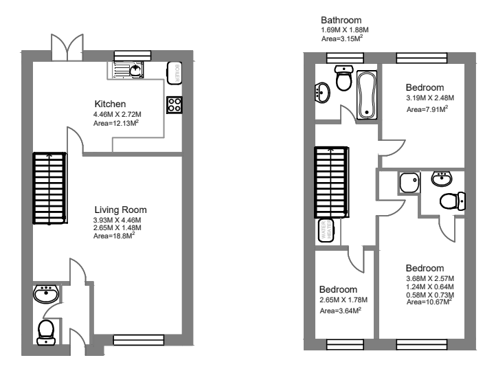 Chamberlayne Avenue, Wembley floorplan