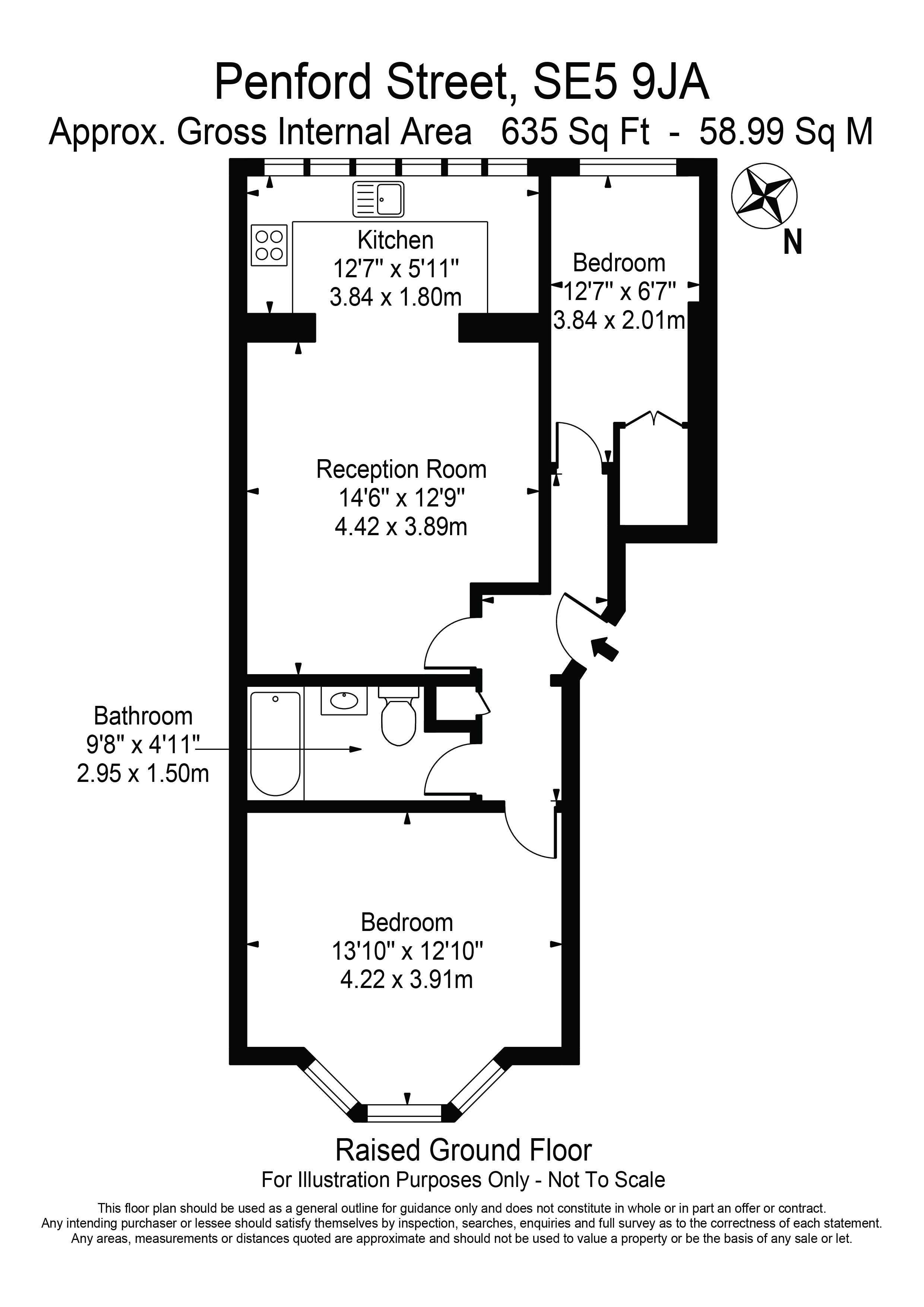 Penford Street, London floorplan