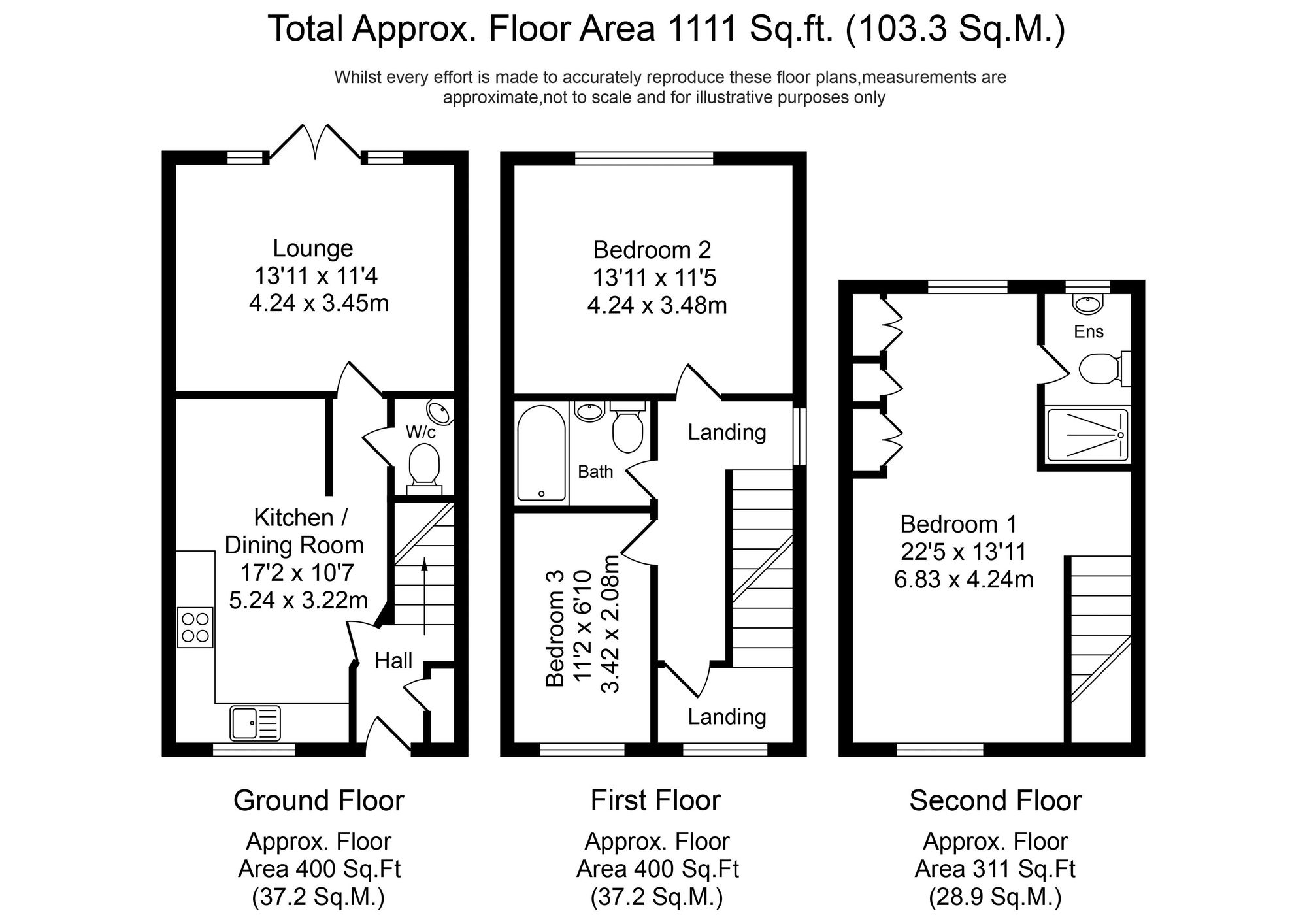 7 Wilding Drive, Chorley floorplan