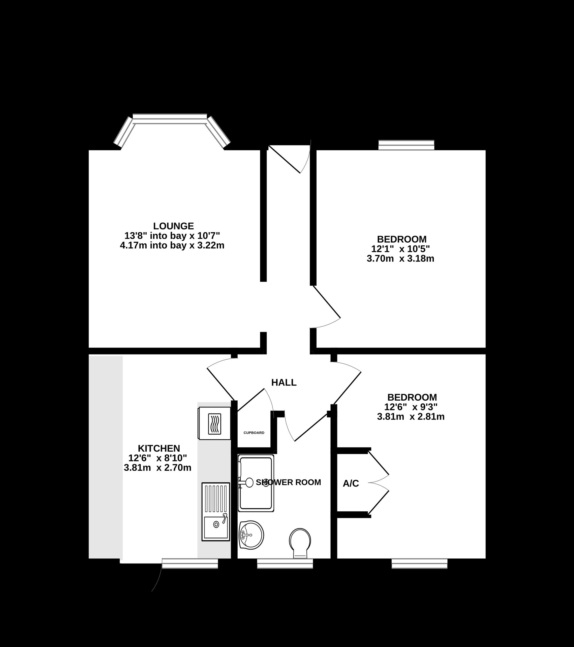 101 Carpenders Avenue, Watford floorplan
