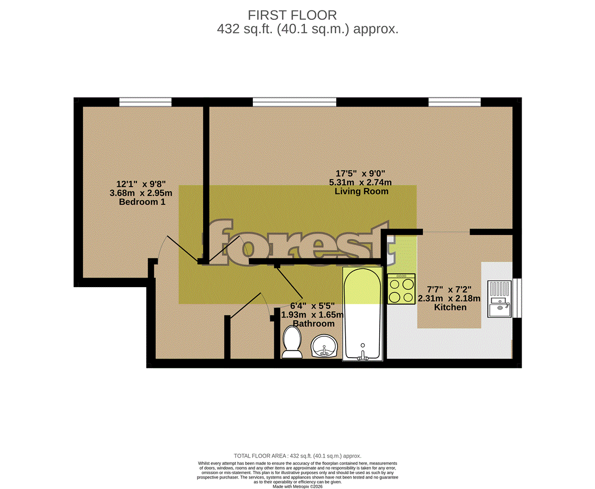 39, Trevithick Close, Feltham floorplan