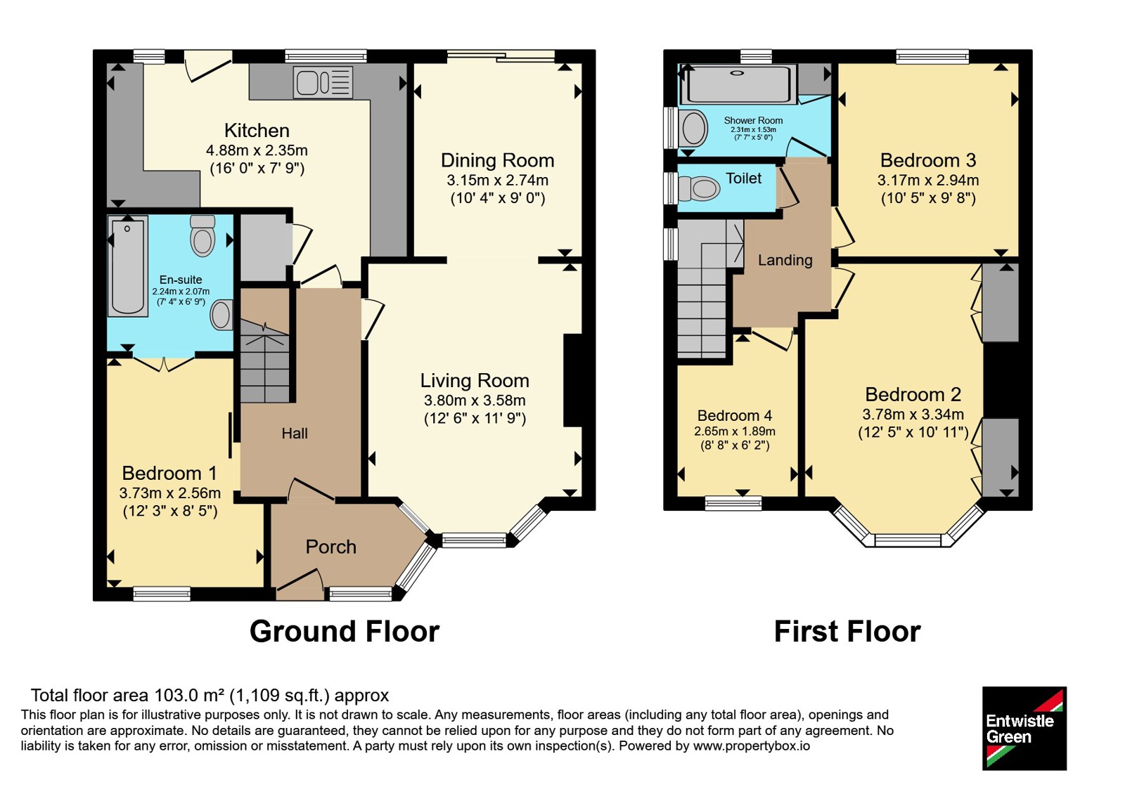 12, Parkfield Grove, Merseyside floorplan