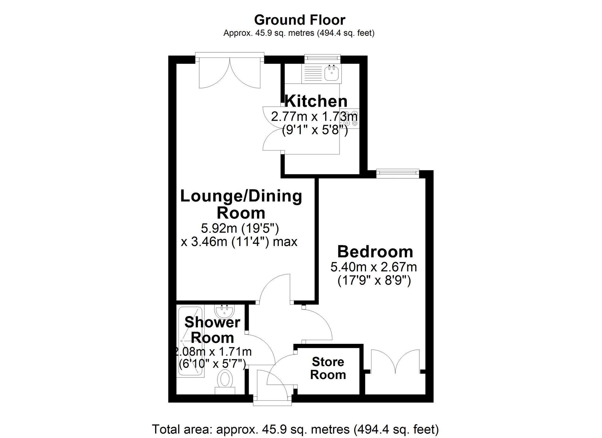 Flat 29, Bartholomew Court Bradshaw Lane, Warrington floorplan