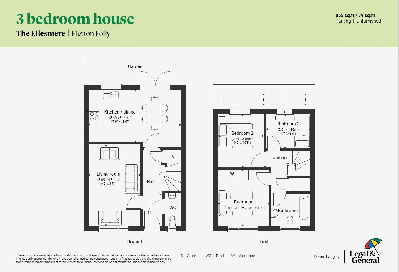 Alcott Place, Peterborough floorplan
