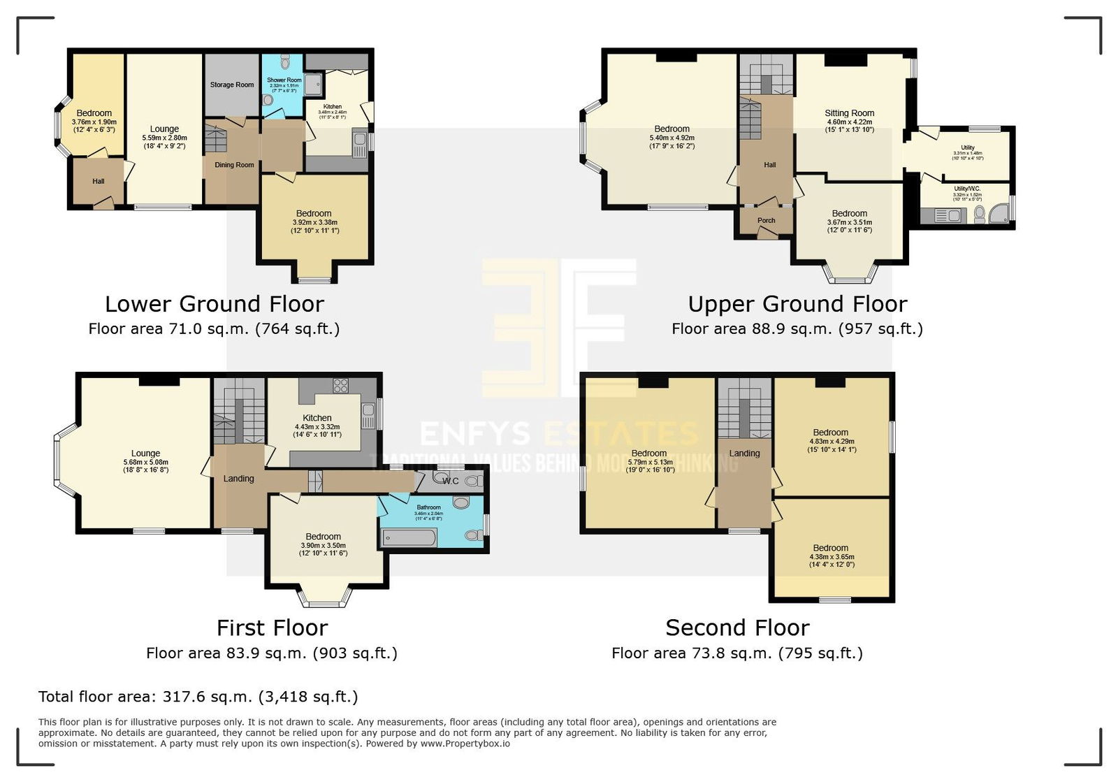 2, Mostyn Avenue, Llandudno floorplan