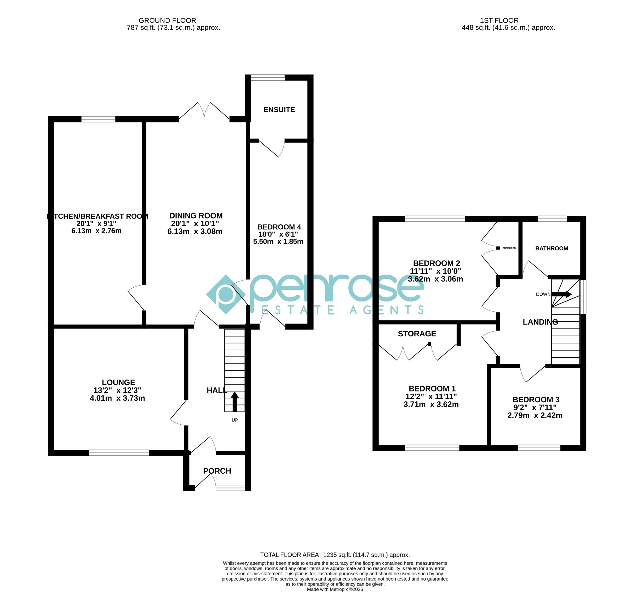 167 Wilsden Avenue, Luton, Bedfordshire floorplan