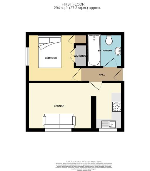 40, Honeywood Close, Portsmouth floorplan