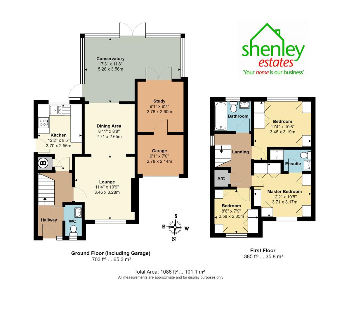 3 Bedrooms Link-detached house for sale in Mulberry Gardens, Shenley, Radlett WD7