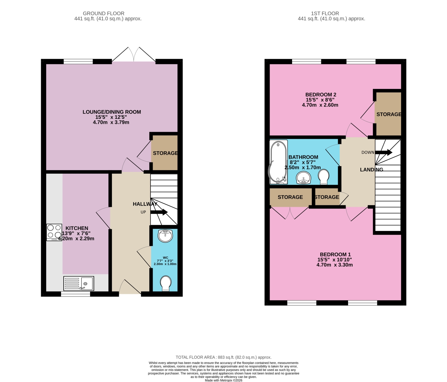 40, MILL WAY, SELBY floorplan