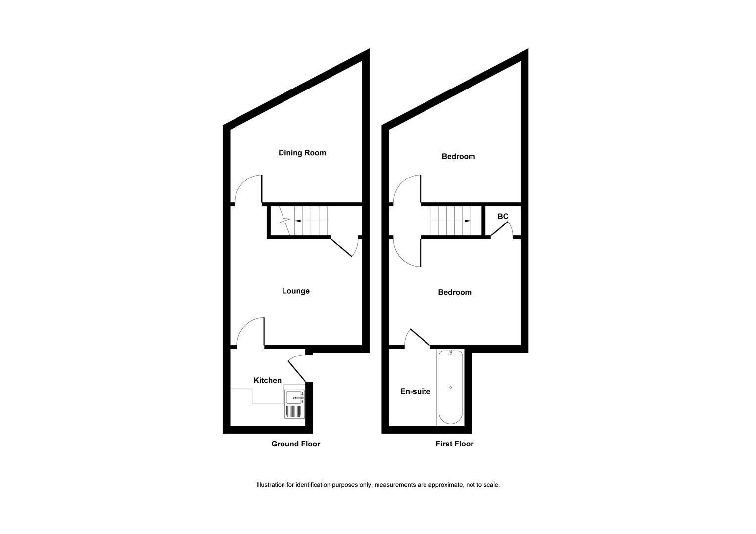Little Hallam Lane, Ilkeston DE7, 2 bedroom terraced house for sale