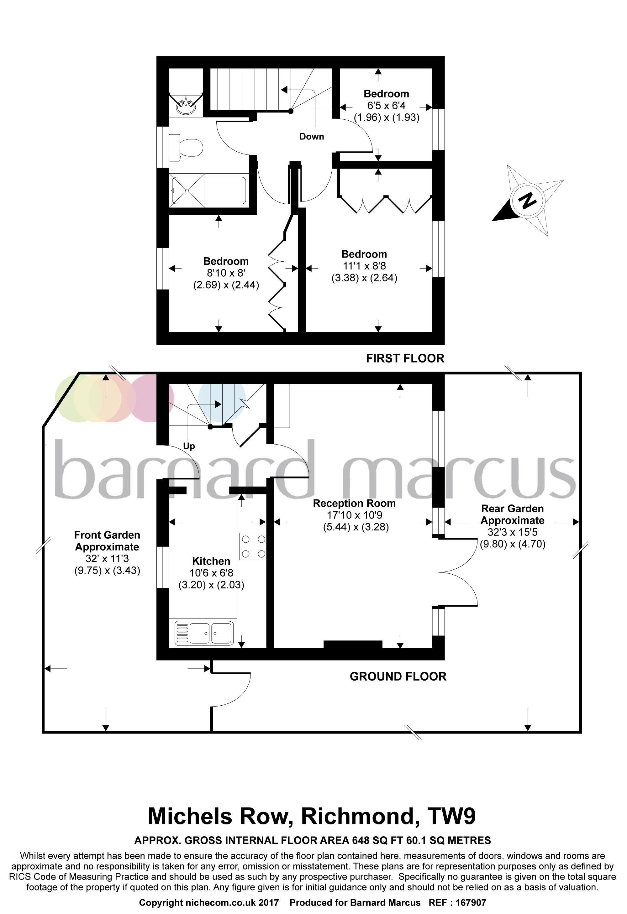 3 Bedrooms  to rent in Michels Row, Richmond, Surrey TW9