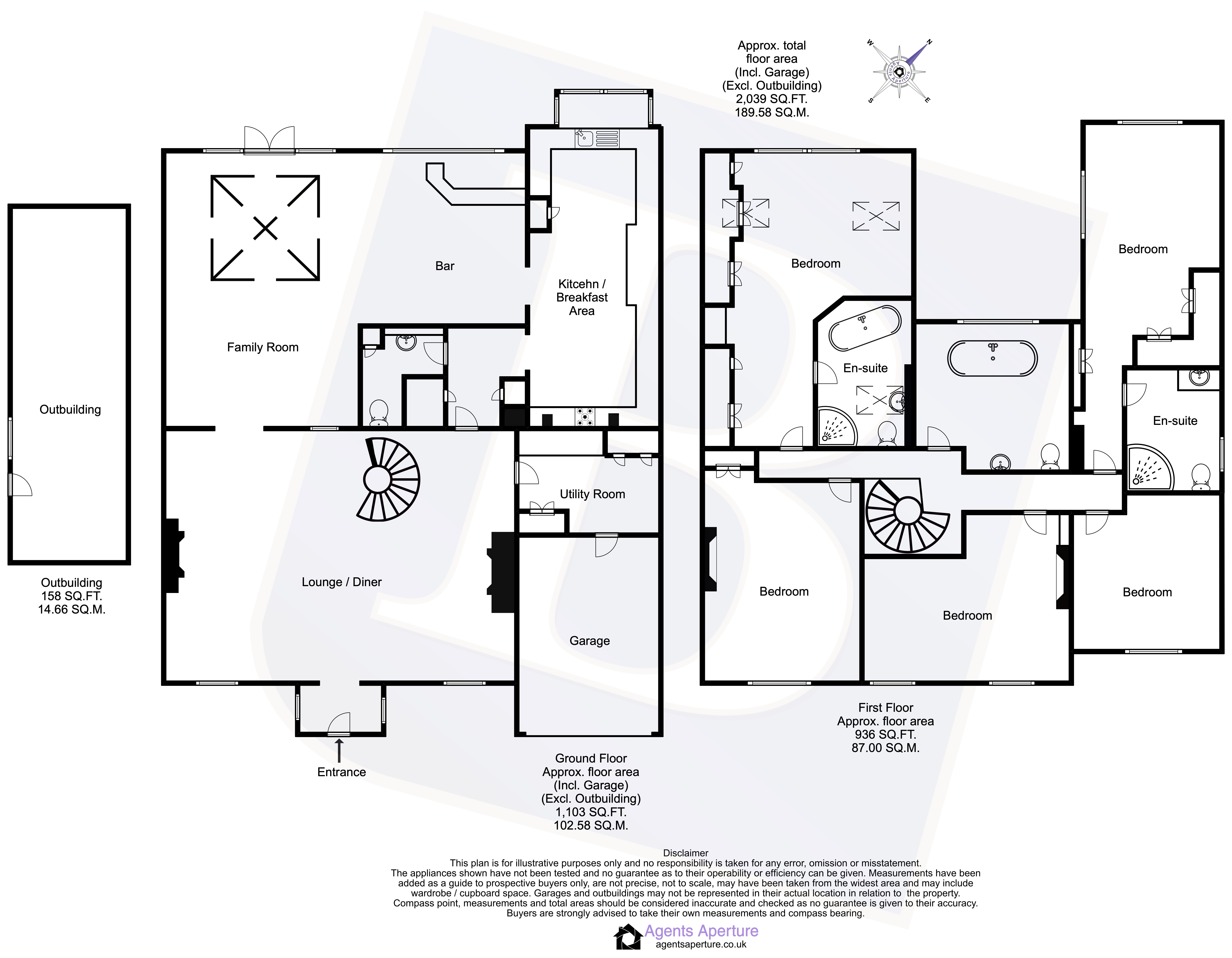 Elmfield,, Blackmore Road, Ingatestone floorplan