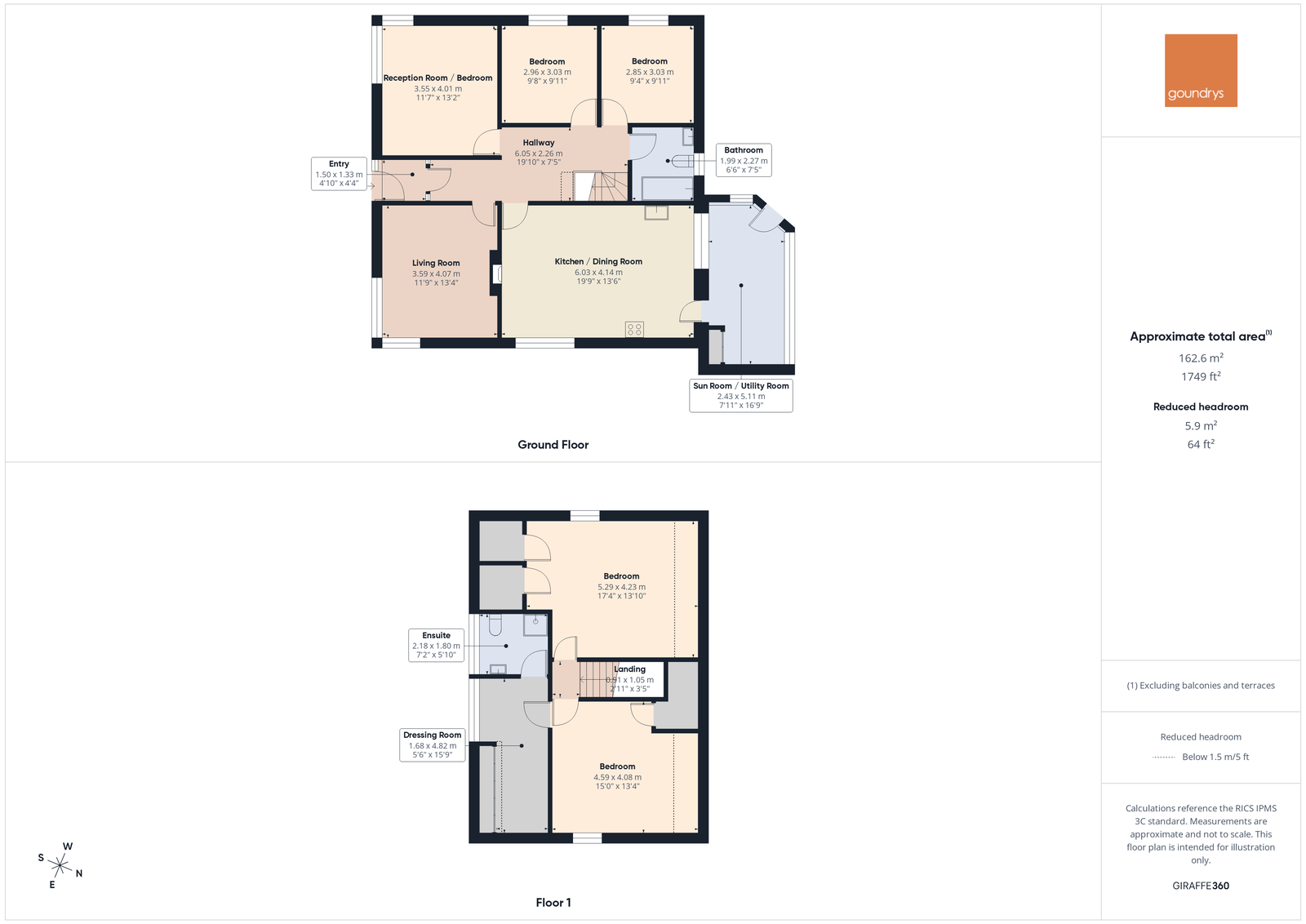 Donricia, Roekindale Close, Redruth floorplan
