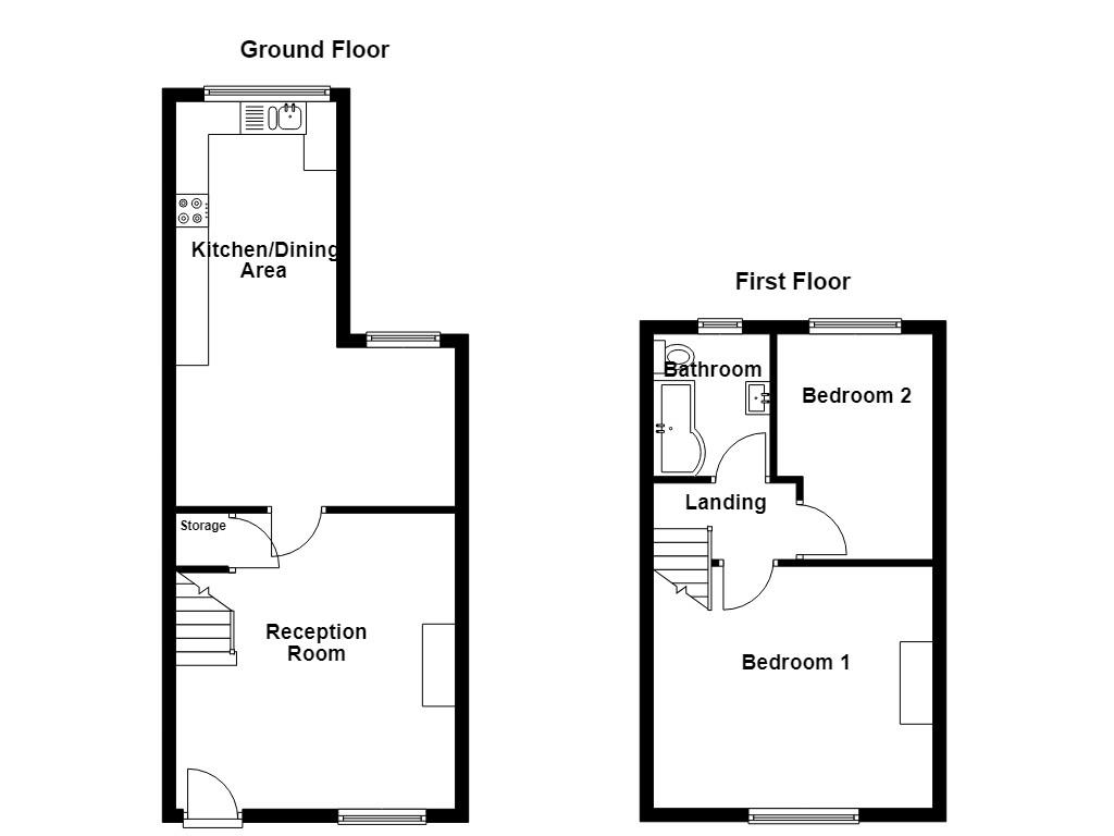 6, Farmers Row, Blackburn floorplan
