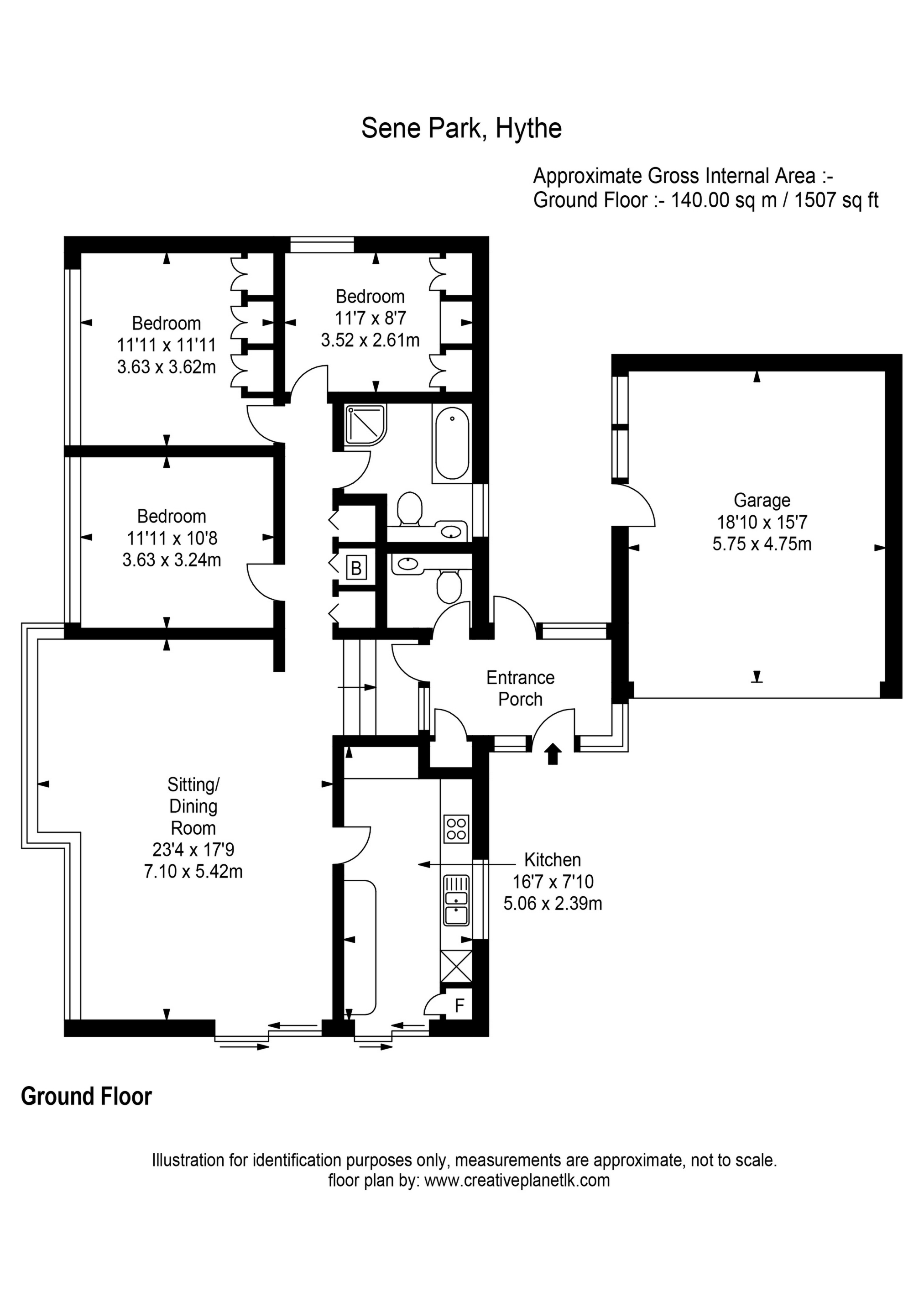 20, Sene Park, Hythe floorplan