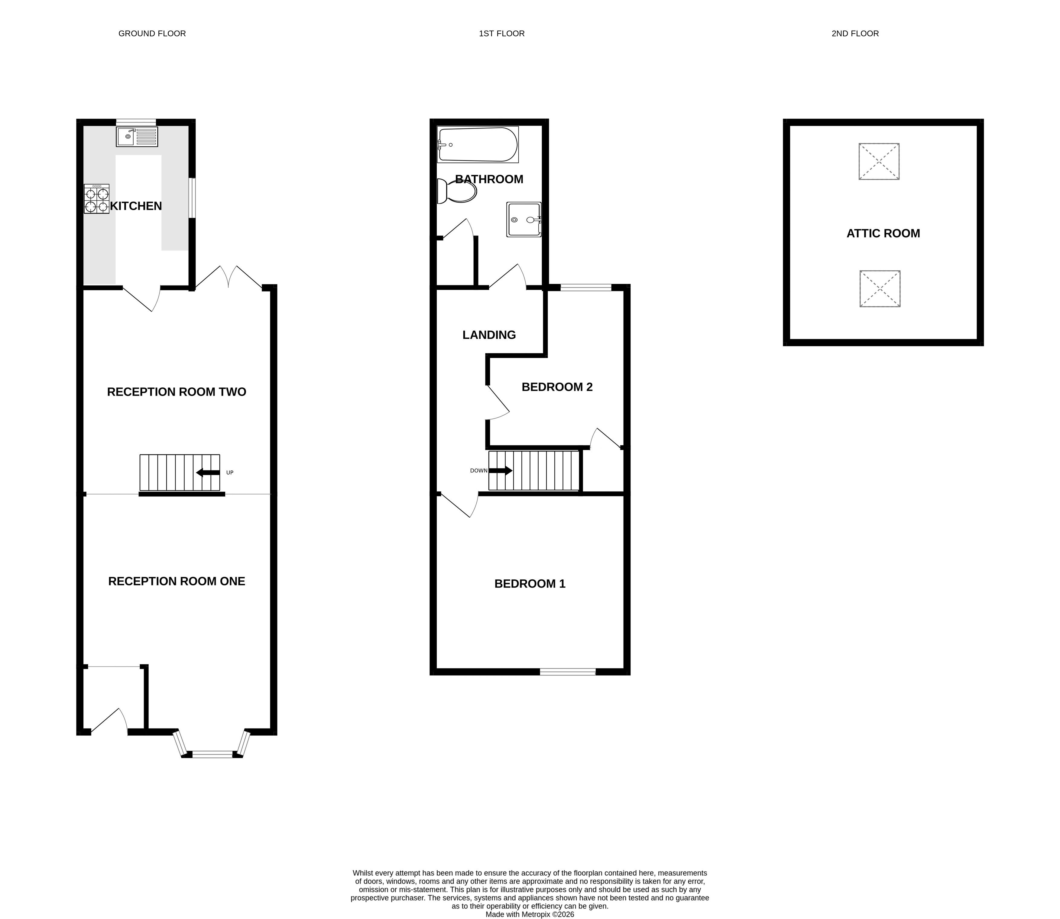 107, Bath Road, Southsea floorplan