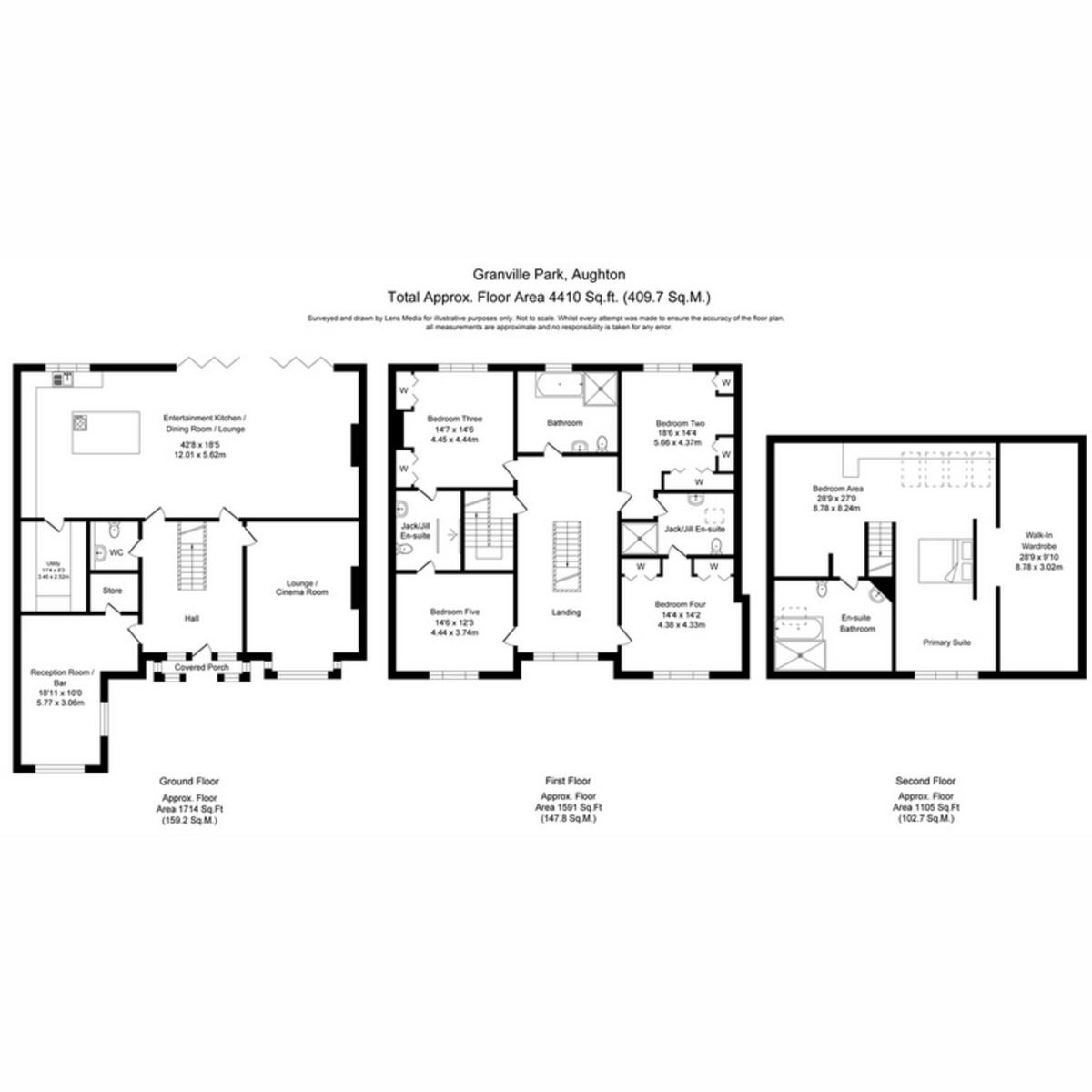 88, Granville Park, Aughton floorplan