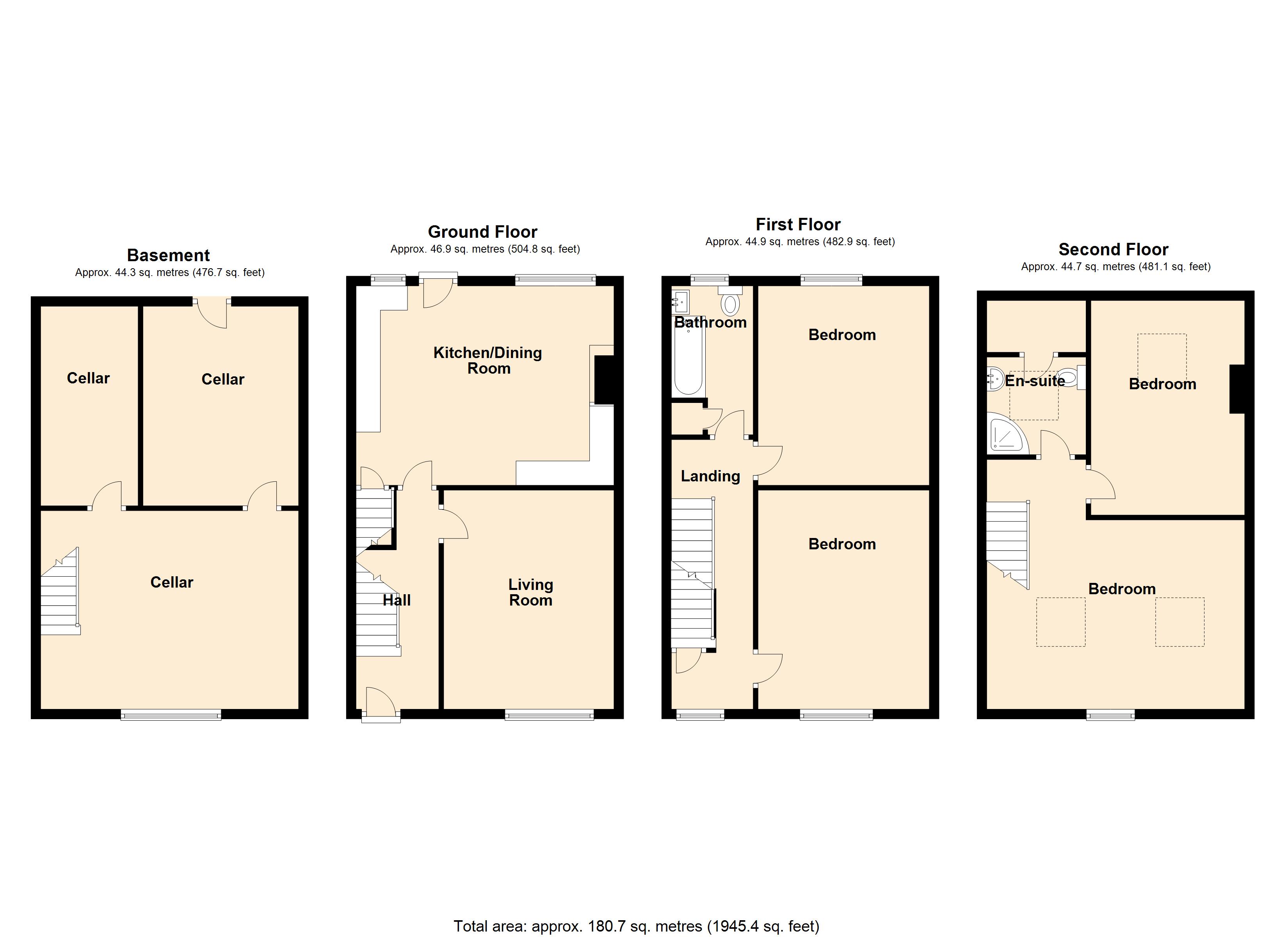 4 Bedrooms Terraced house for sale in South View, Haworth, Keighley BD22