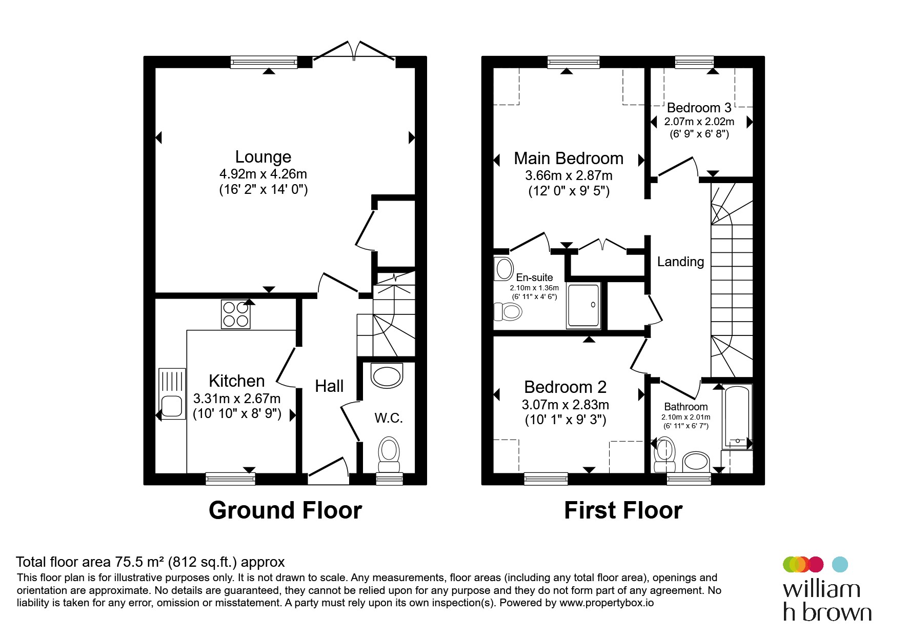 94, Warren Lane, Lincoln floorplan
