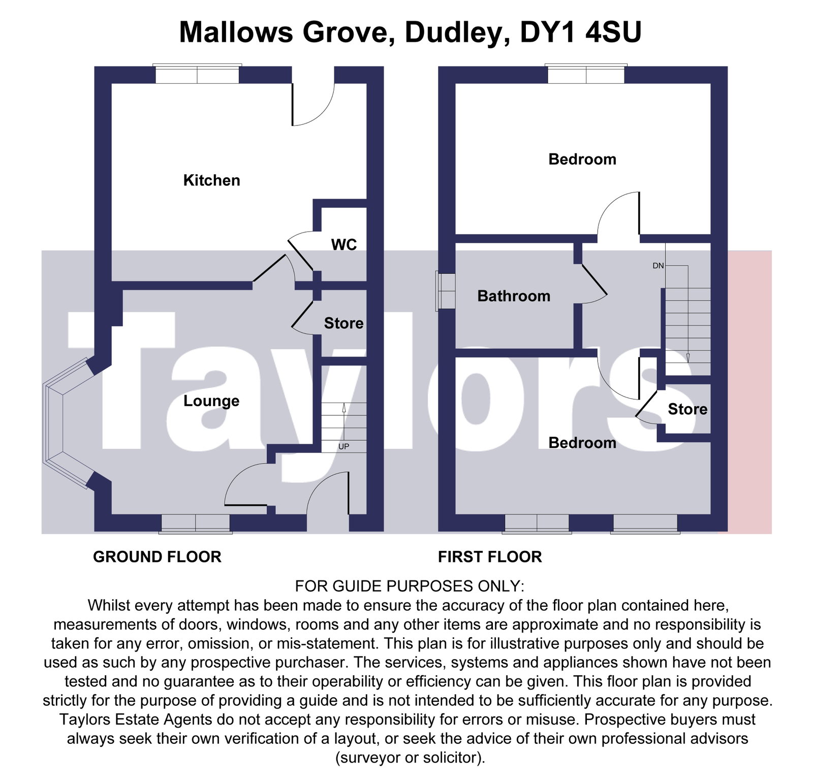 7, Mallows Grove, Dudley floorplan