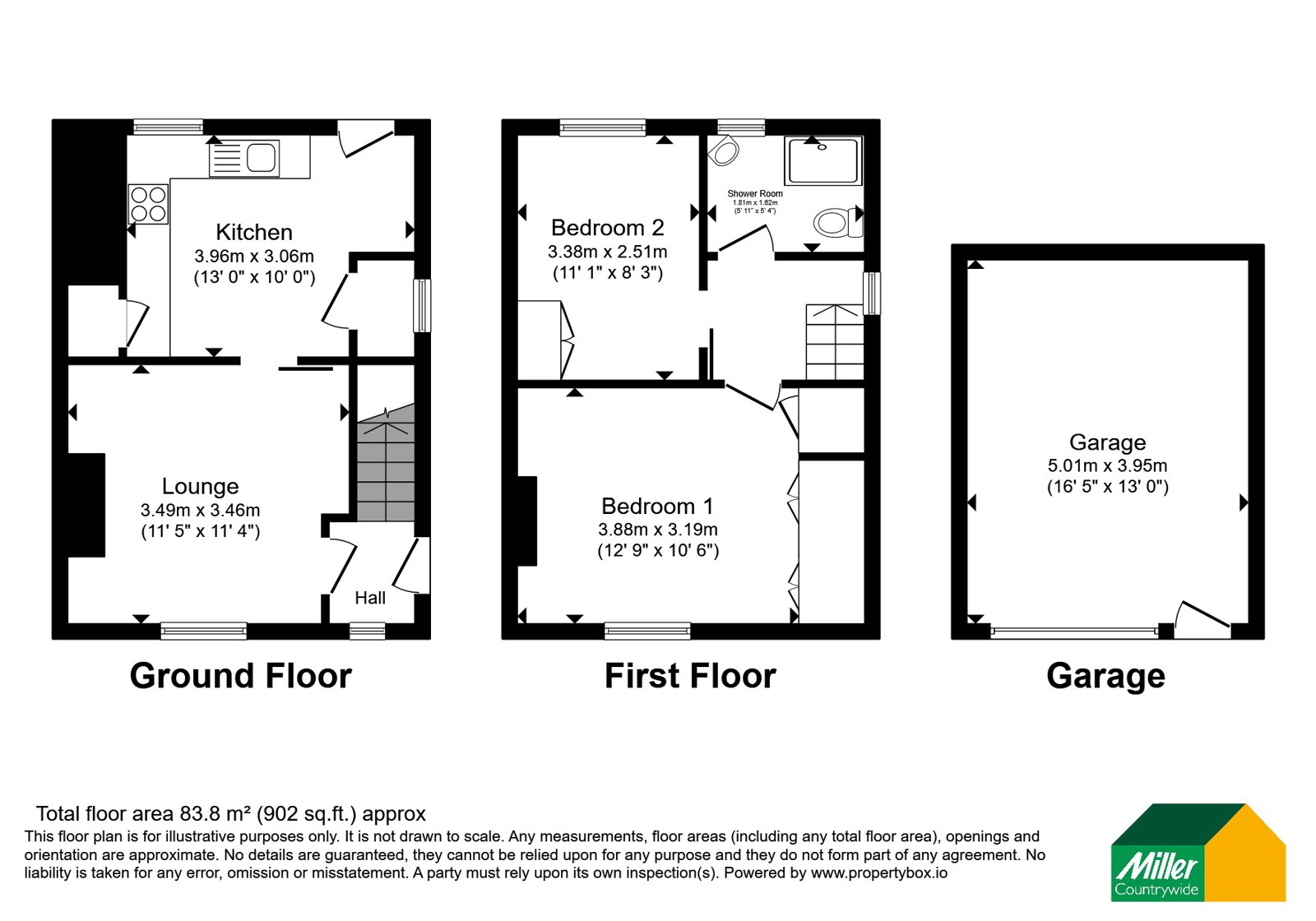5, Trelander South, Cornwall floorplan