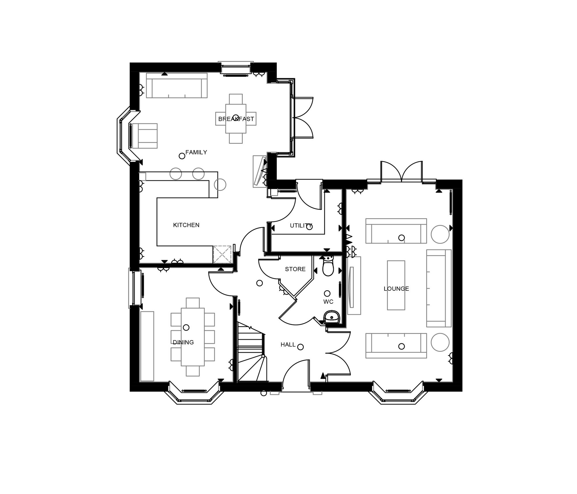 New home, 5 bed detached house for sale in "Clitheroe" at "Clitheroe