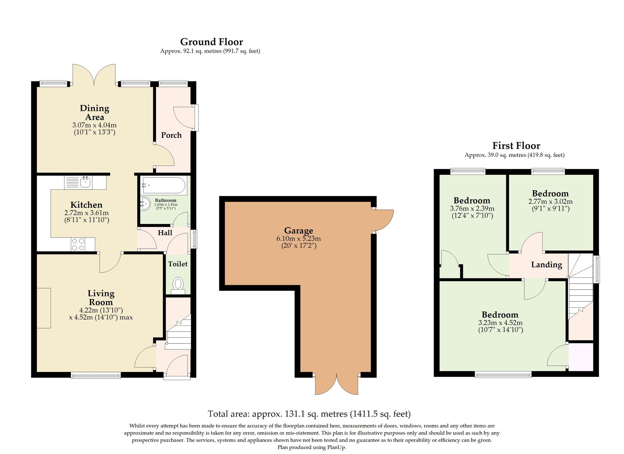 6 Antingham Road, Norwich floorplan