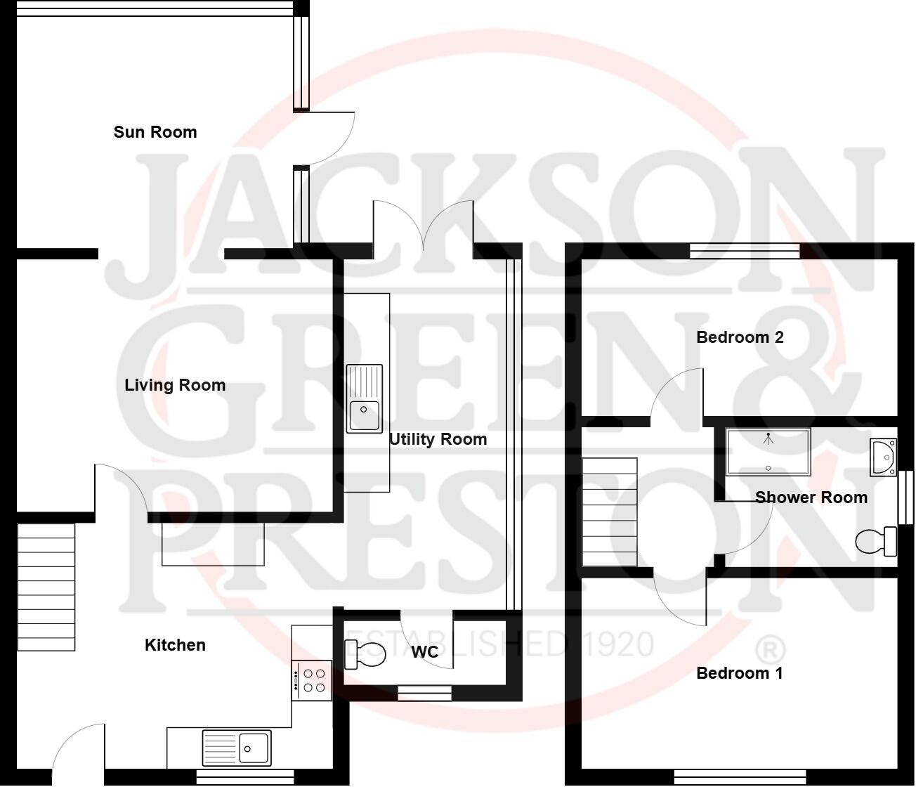 4, Downing Close, Grimsby floorplan
