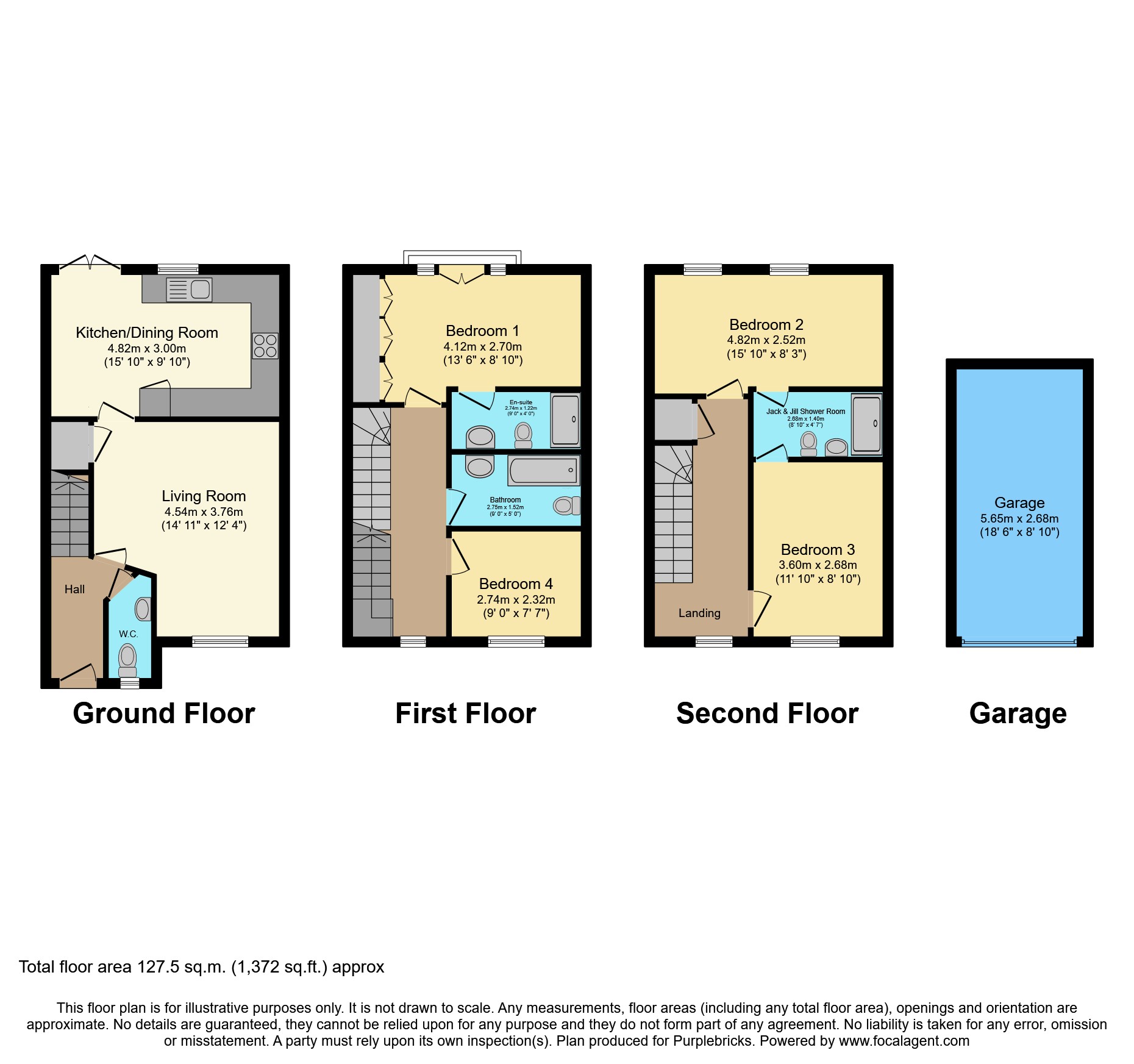 49, Gauting Road, Bristol floorplan