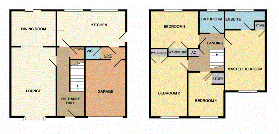 4 Bedrooms Detached house for sale in The Oaklings, Hindley Green, Wigan WN2