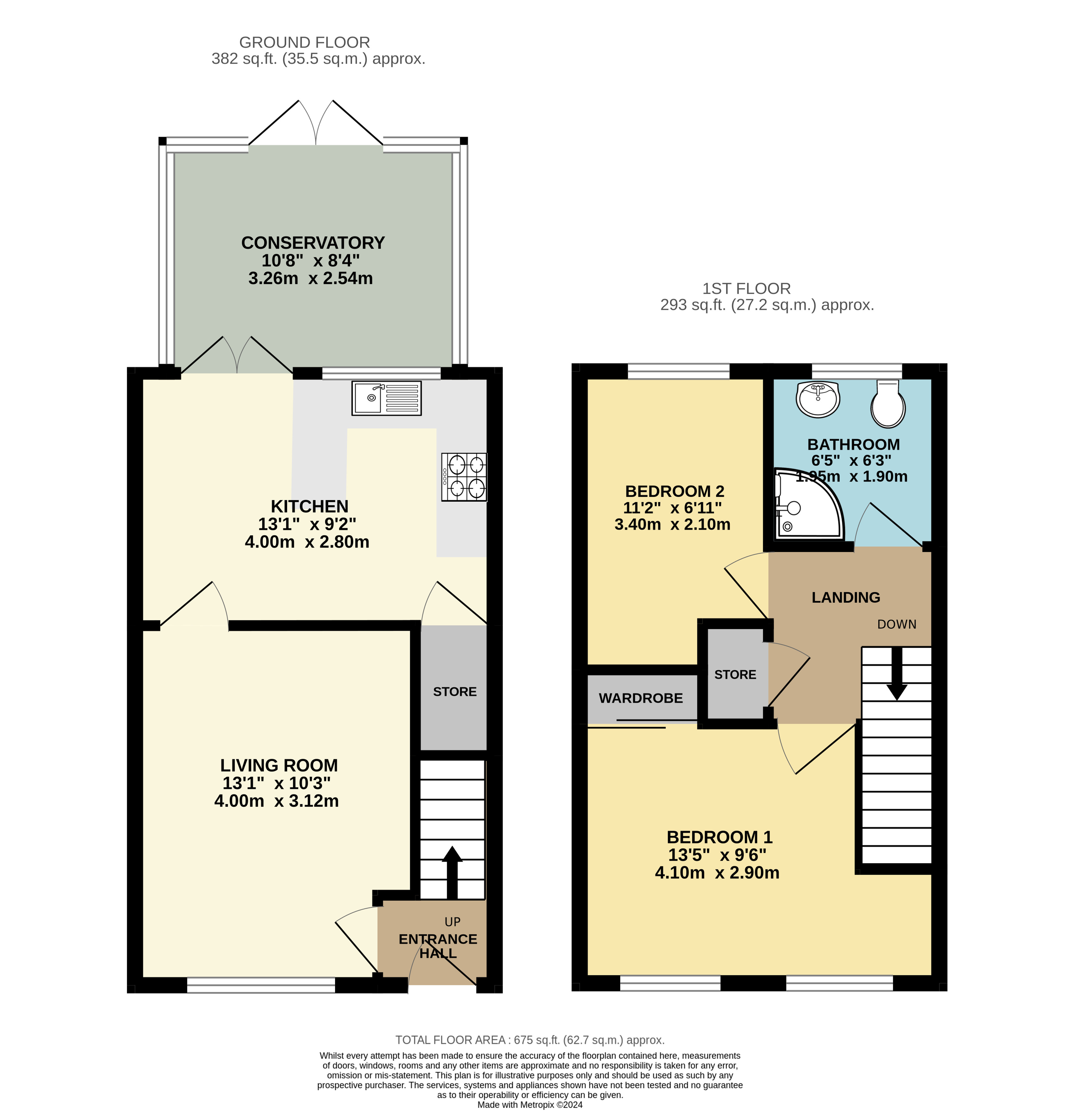 Friars Croft Netley Abbey So31 2 Bedroom End Terrace House For Sale