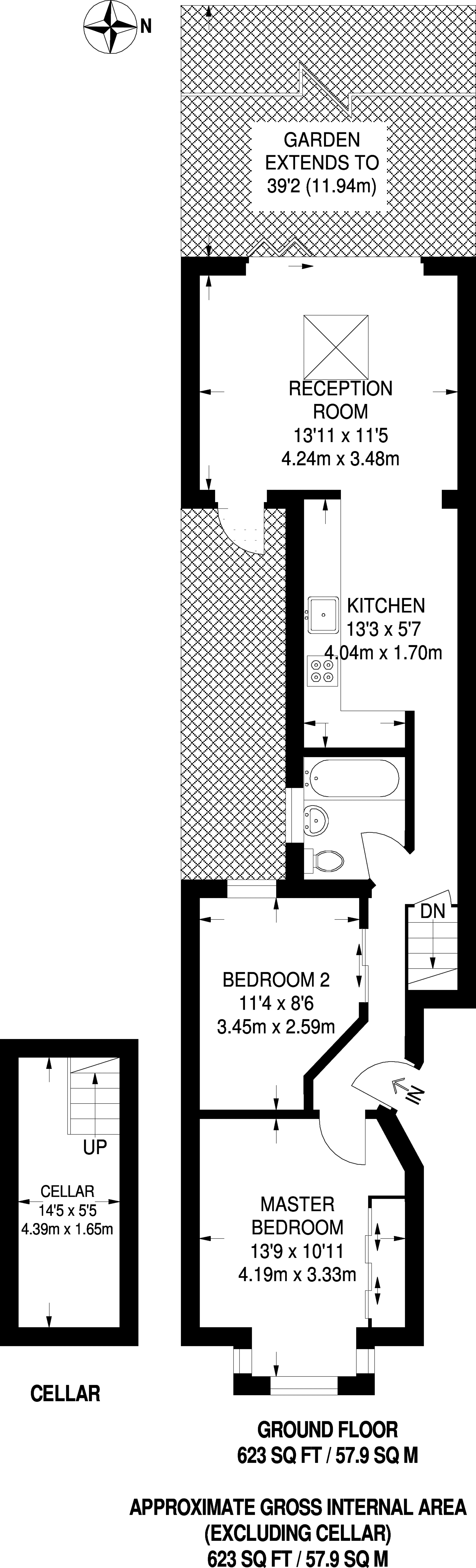 2 Bedrooms Flat for sale in Elwood Street, Islington N5