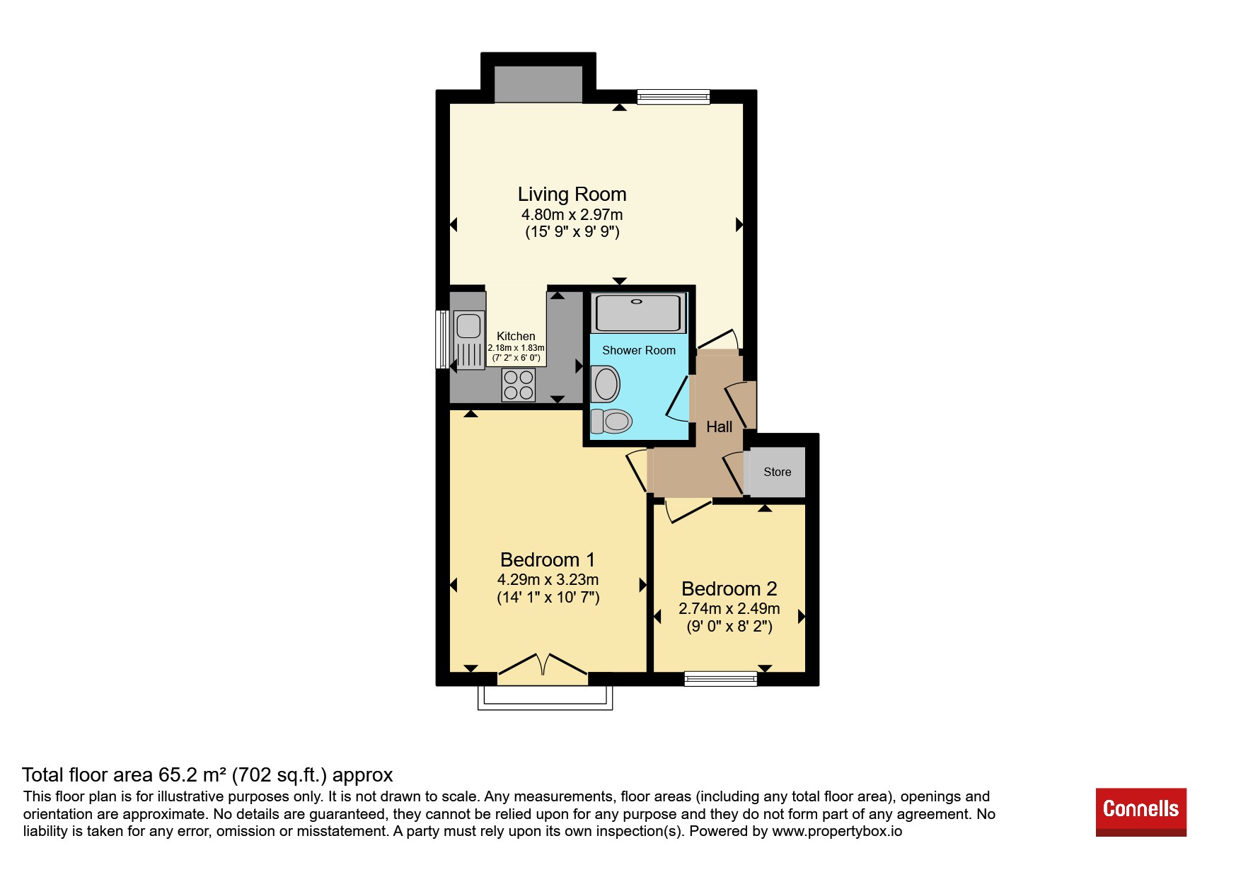 4, Foxlands Close, WATFORD floorplan