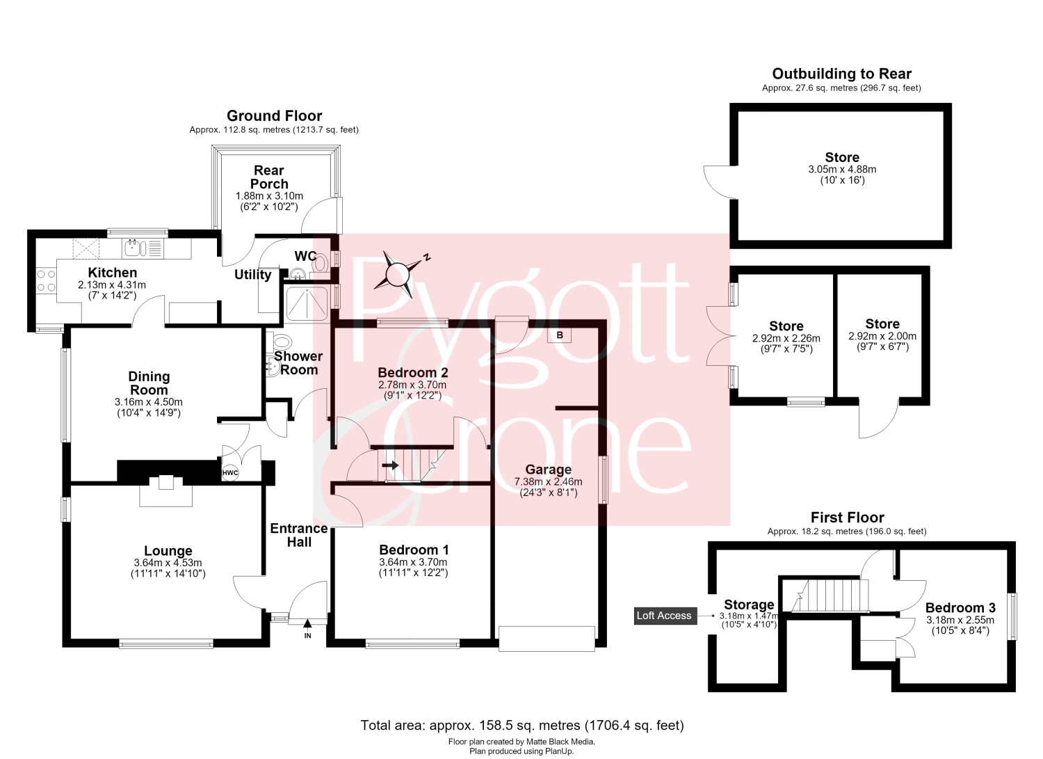 Janill, Station Road, Boston floorplan