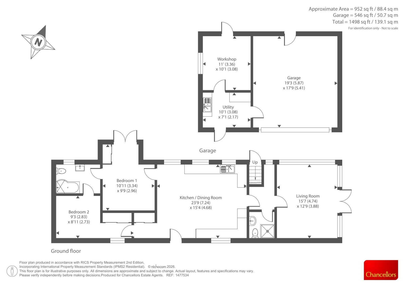 Hawthorne Dene,, Hope-Under-Dinmore, Leominster floorplan