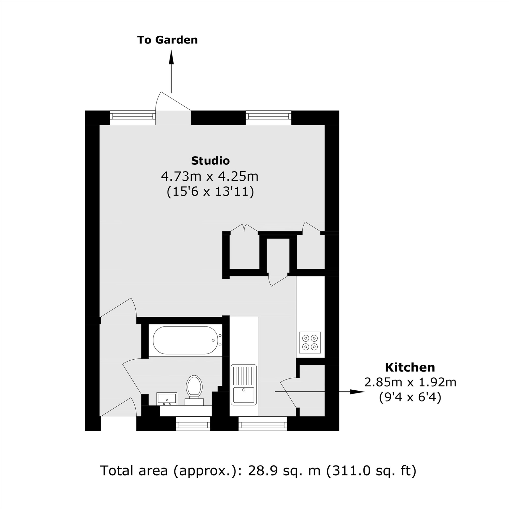 Hensford Gardens, London floorplan