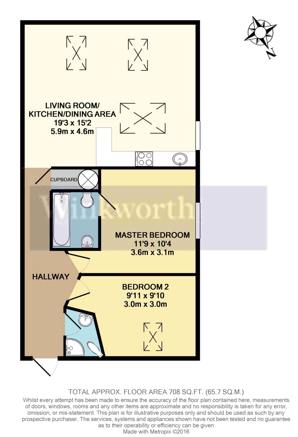 2 Bedrooms Flat to rent in Alexandra House, 169-171 Kings Road, Reading, Berkshire RG1