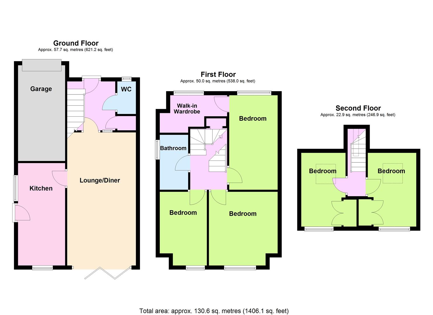 4, Tyne Close, Worthing floorplan